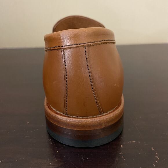 Banana‎ Republic Brown Leather Loafers Dress Shoes main image 5